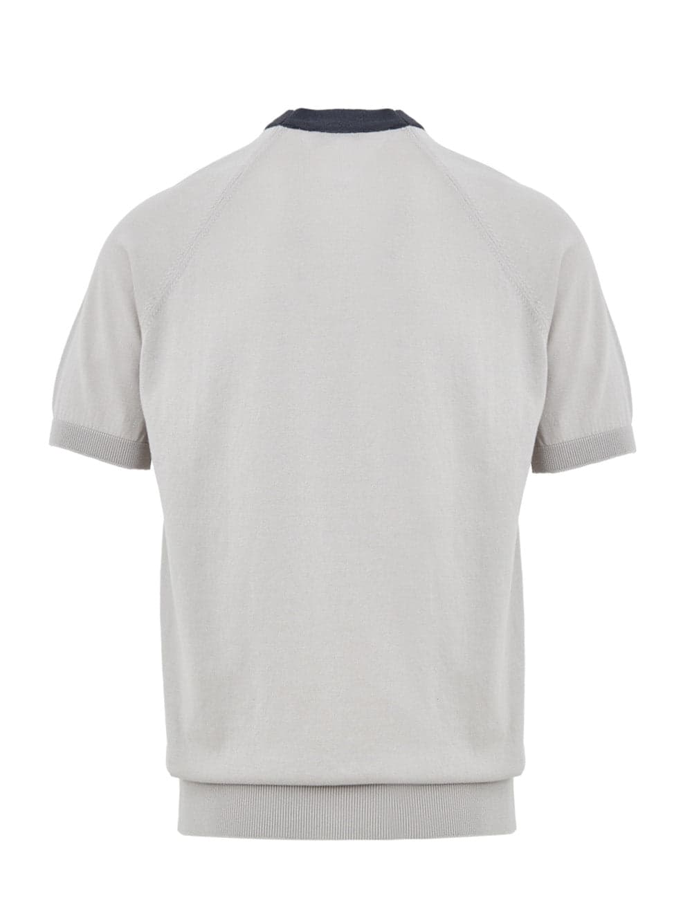 Gran Sasso Maglia Mezza Manica in Cotone Beige Chiaro da uomo in T-shirt Drestige - Casamassima, commercioVirtuoso.it