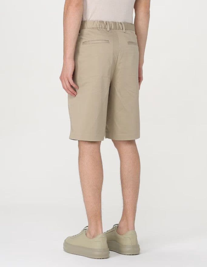 calvin klein PANTALONCINO SATEEN STRETCH REGULAR STRAIGHT da uomo in Pantaloncini Drestige - Casamassima, commercioVirtuoso.it