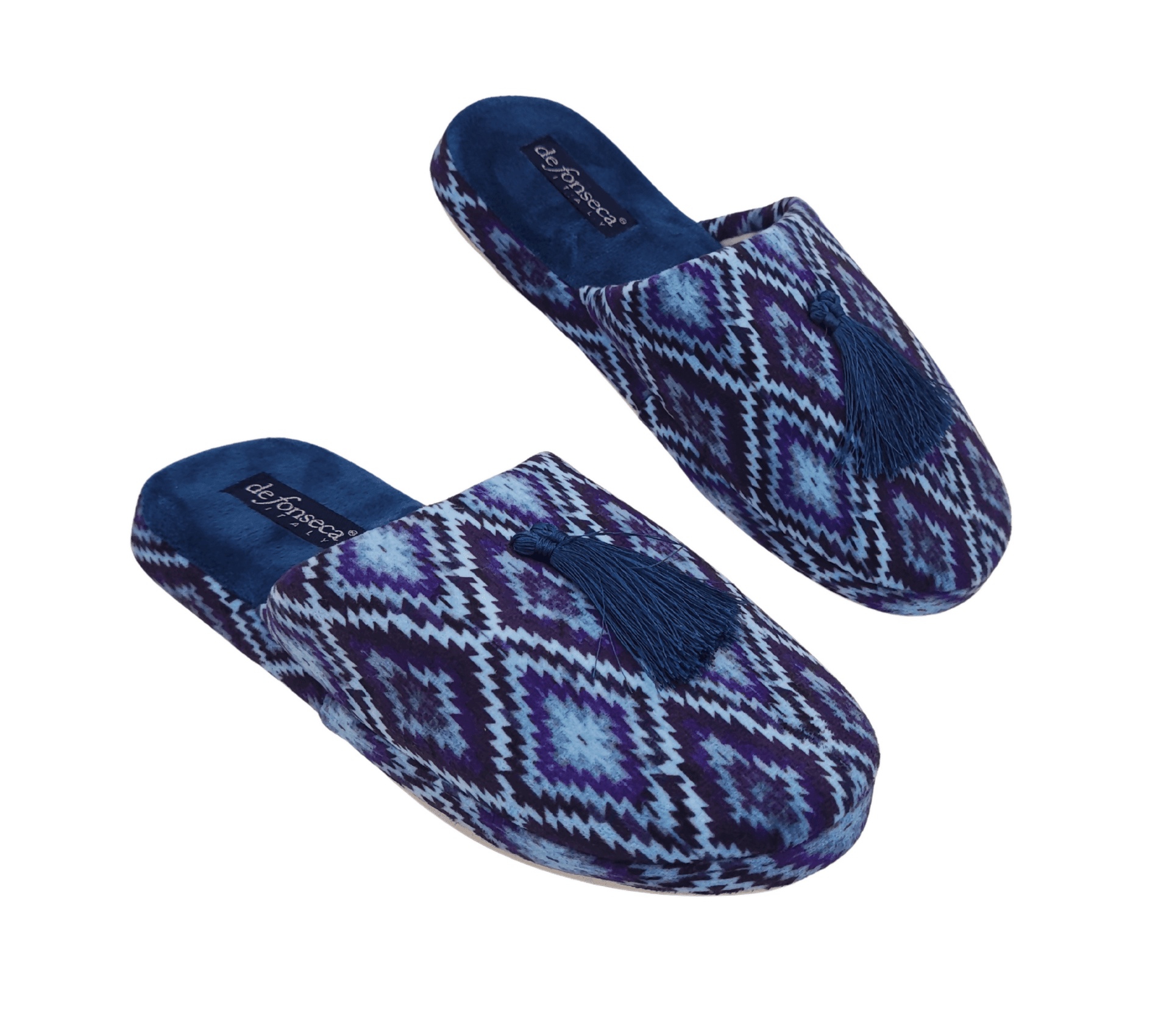 de fonseca Sissy Ciabatte Artistiche da Donna, Pantofole in Cotone, Slippers Comode e Lavabili per Casa in Infradito Primo Calzature - Venezia, commercioVirtuoso.it