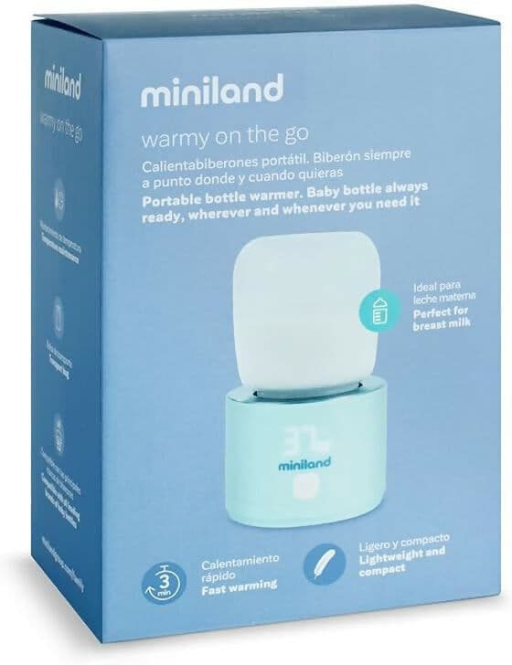 MINILAND Scaldabiberon Portatile Warmy On the Go, leggero e compatto, con adattatori per biberon in Scaldabiberon e cuocipappa Sanitaria Gioia del Bimbo - Villa San Giovanni, commercioVirtuoso.it