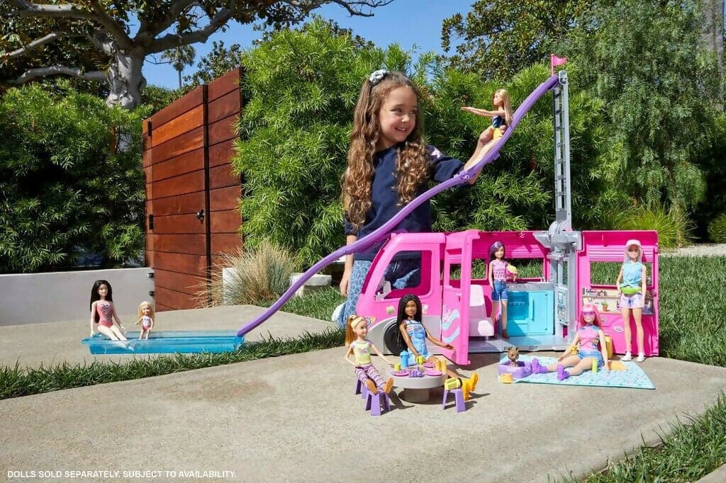 MATTEL BARBIE CAMPER DEI SOGNI CON ACCESSORI in Animali Cartoleria Deja Vu - Crotone, commercioVirtuoso.it