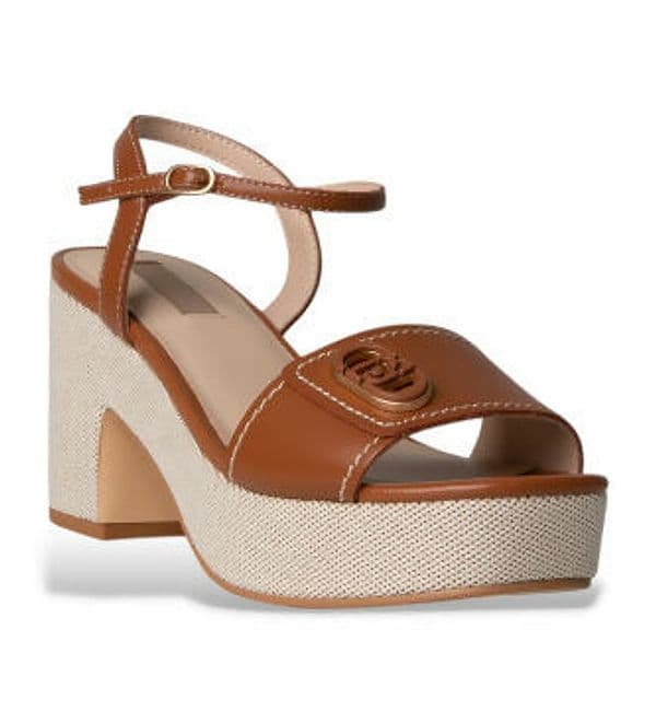 LiuJo Donna Sandali in pelle Cuoio in Scarpe col tacco Cantali Calzature - Randazzo, commercioVirtuoso.it