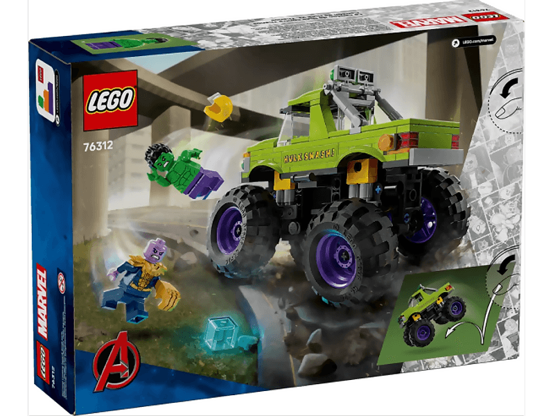 LEGO 76312 MARVEL SUPER HEROES TRUCK DI HULK CONTRO THANOS in Animali Cartoleria Deja Vu - Crotone, commercioVirtuoso.it