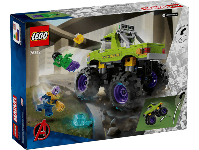 LEGO 76312 MARVEL SUPER HEROES TRUCK DI HULK CONTRO THANOS in Animali Cartoleria Deja Vu - Crotone, commercioVirtuoso.it