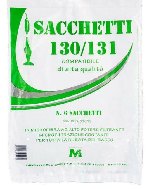 6 Sacchetti Compatibili in Microfibra per Vorwerk Folletto VK130 VK131 in Autocategorizzazione Elettromatica.eu - Amantea, commercioVirtuoso.it