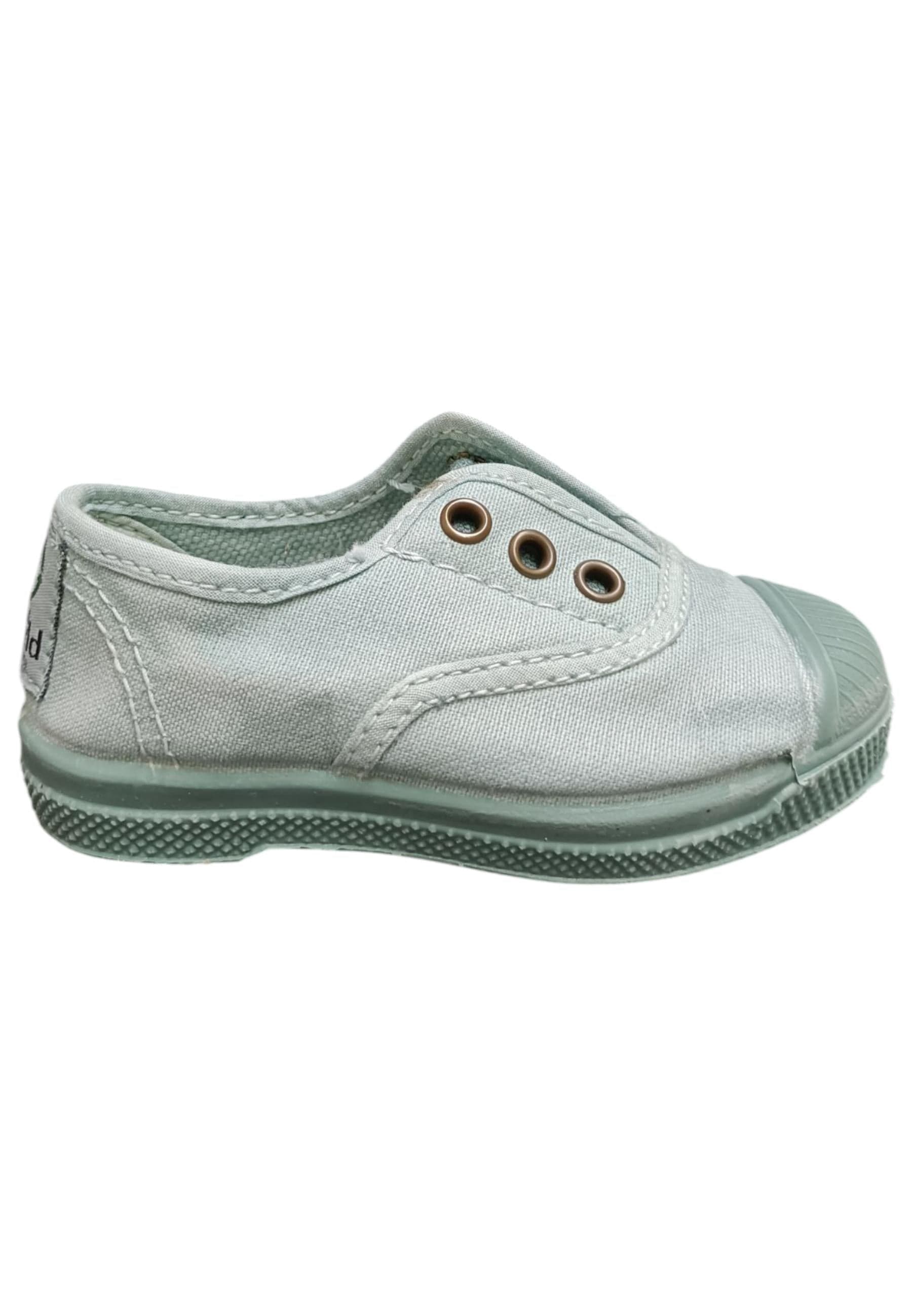 Scarpe sneakers Bambini e ragazzi natural world 469  verde acqua elastico - 6