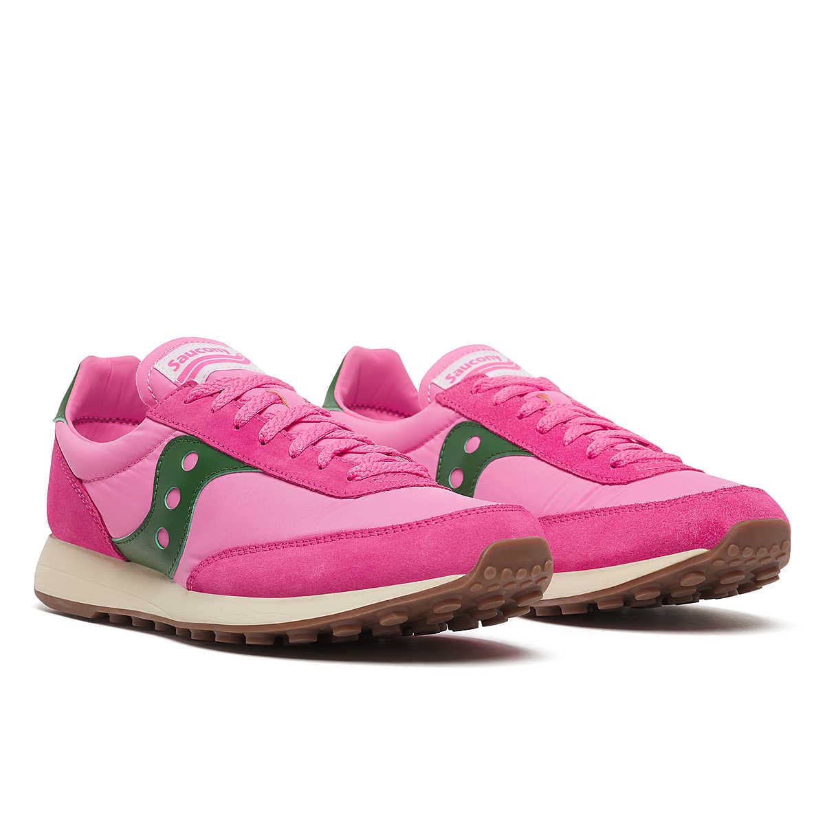 Saucony trainer 80 scarpa donna Pink/Forest in Sneaker casual Broadway Red - Barletta, commercioVirtuoso.it