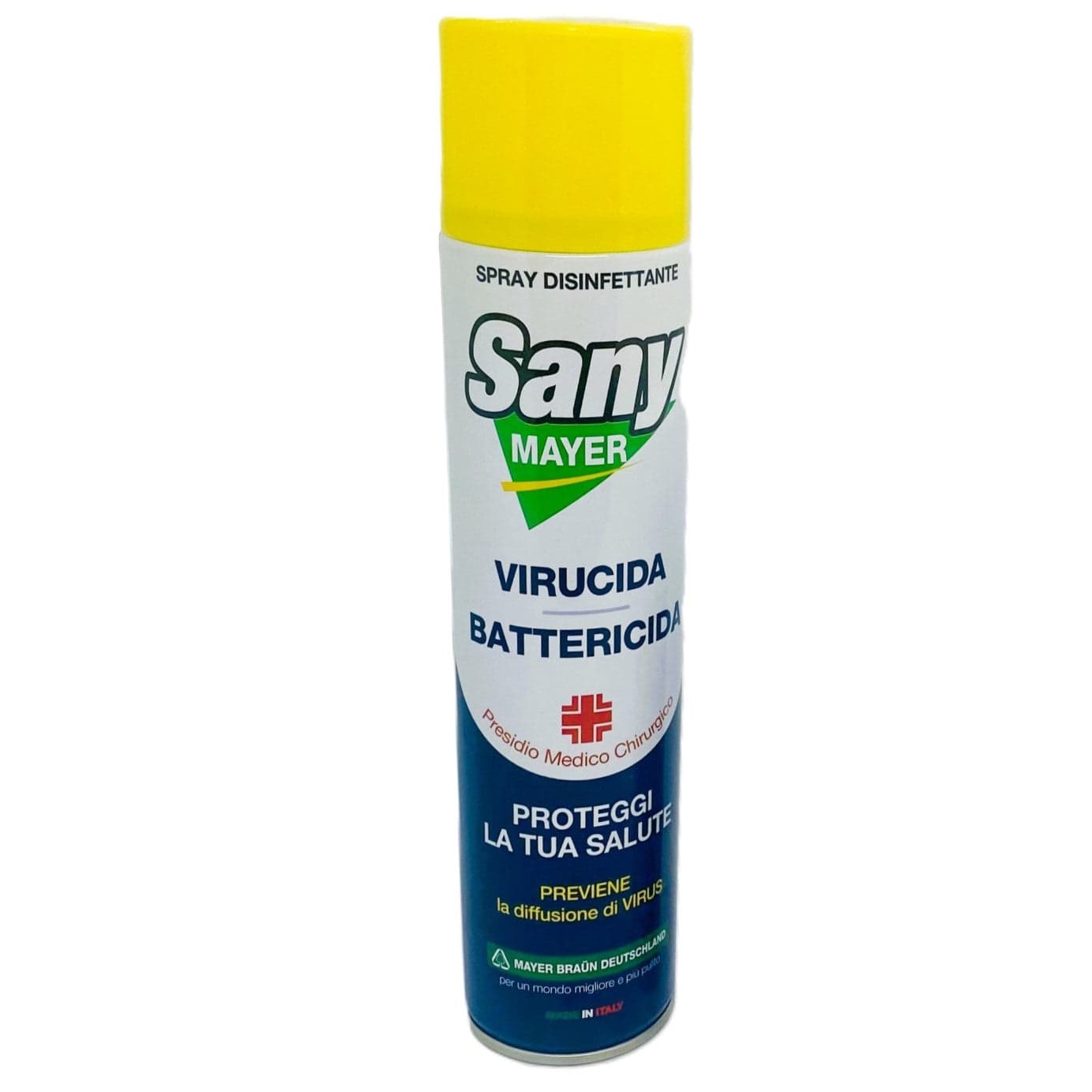 Sanymayer ml.400 Virucida Battericida Previene la Diffusione di Virus Mayer Braun