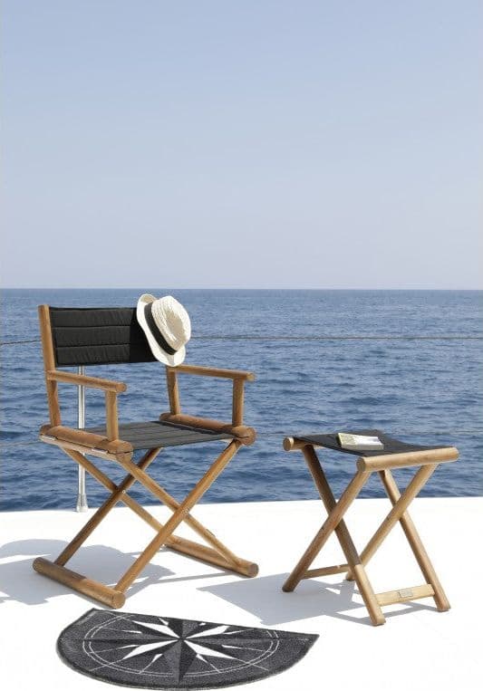 Sedia In Teak Nera in Sedie per tavolo da giardino Ebricowill - Palermo, commercioVirtuoso.it