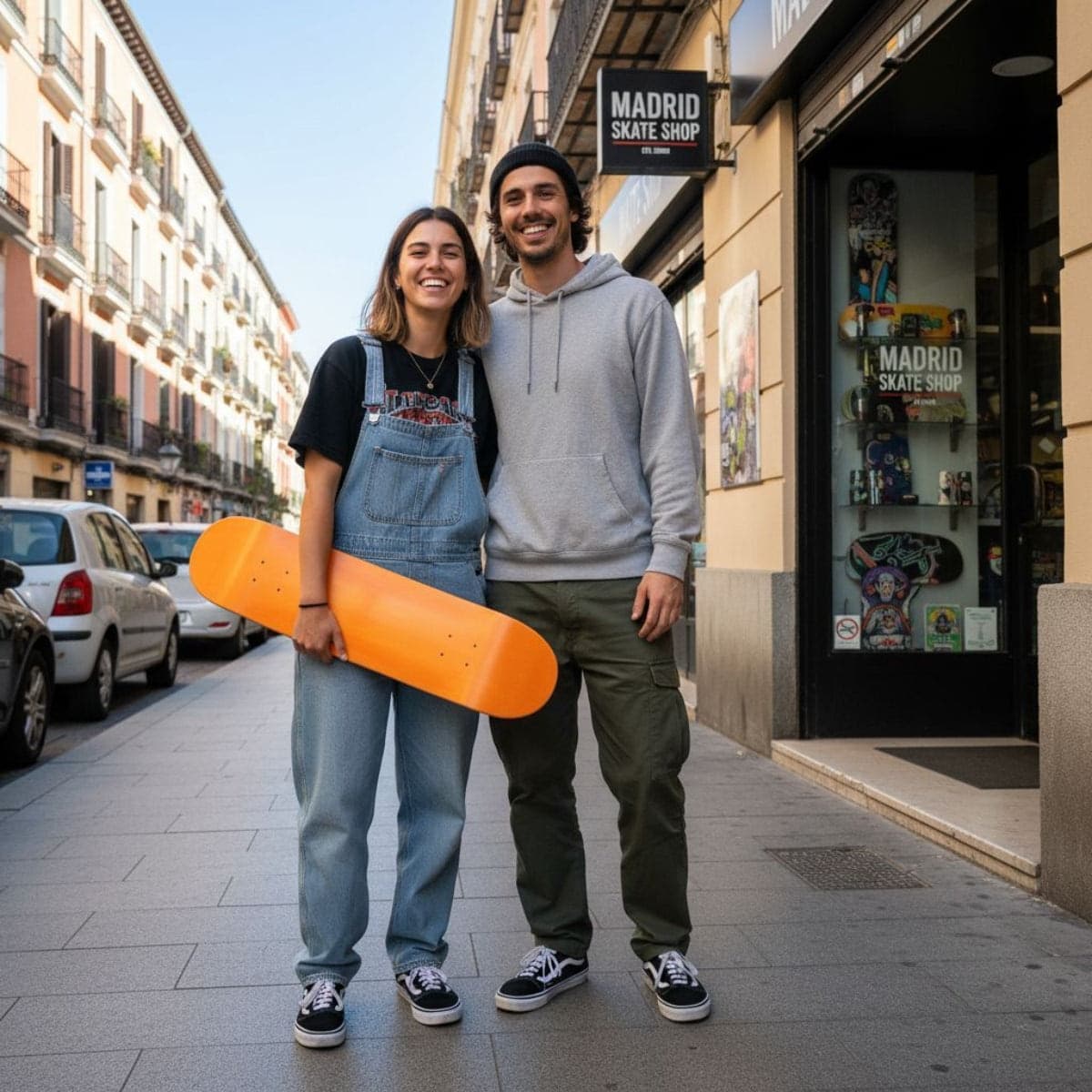 Skateboard Ghettoblaster Tavola Small Logo Orange  8.125"" in Skateboard Glad Store - Genova, commercioVirtuoso.it