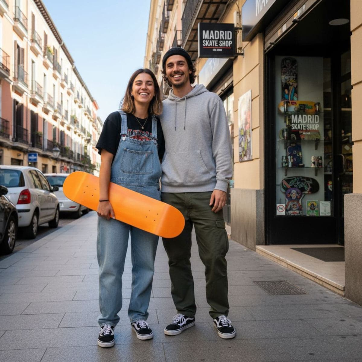 Skateboard Ghettoblaster Tavola Small Logo Orange  8.125"" in Skateboard Glad Store - Genova, commercioVirtuoso.it