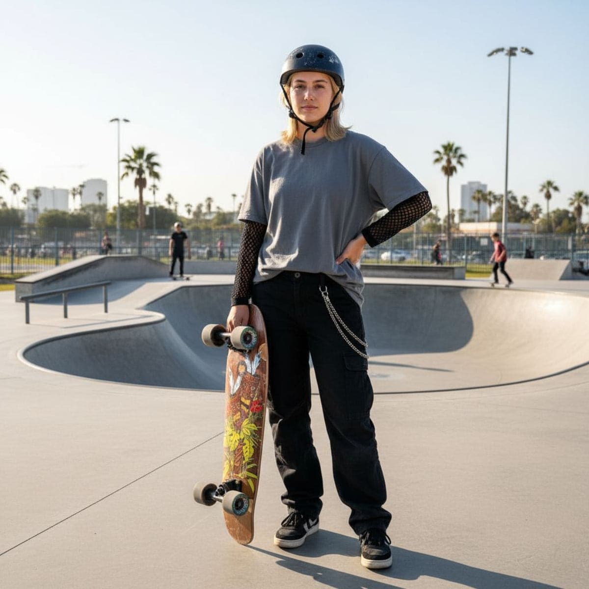 Skateboard Cruiser Ghettoblaster  Mogano Tki Totem 26" -7,25" in Skateboard Glad Store - Genova, commercioVirtuoso.it