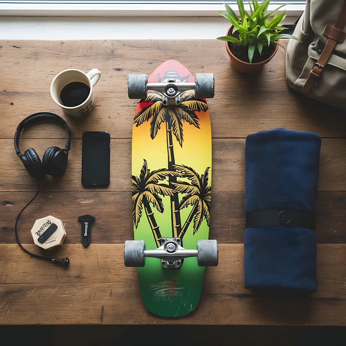 Skateboard Ghettoblaster Surfskate CX7 Palm Sand    30" 9.75" in Skateboard Glad Store - Genova, commercioVirtuoso.it