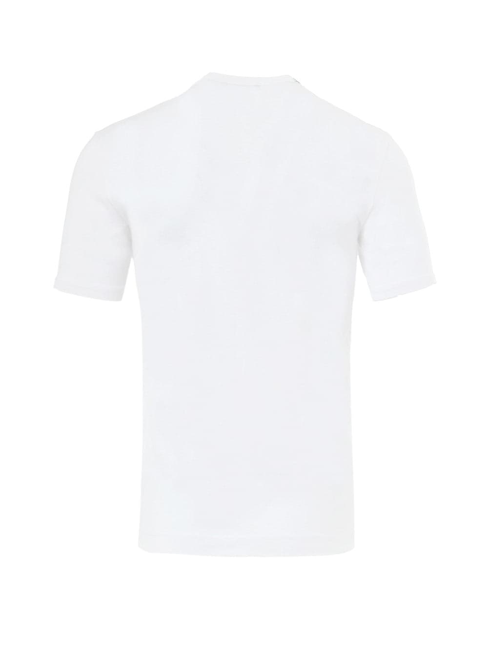 Dolce &amp; Gabbana T-shirt Scollo a V in Cotone Bianco da uomo in T-shirt Drestige - Casamassima, commercioVirtuoso.it
