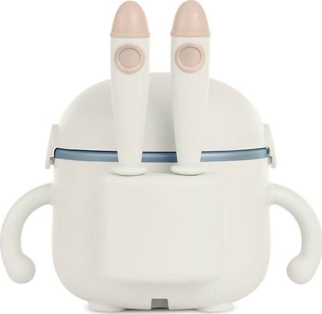 MINILAND Warmy Food On The Go - Scalda Pappa Portatile da Viaggio e Scaldavivande, Kit Svezzamento, Display LED - Riscalda Pappe portatile, leggero e compatto, batteria ricaricabile, ventosa antiscivolo, forchetta e cucchiaio inclusi in Scaldabiberon e cuocipappa Sanitaria Gioia del Bimbo - Villa San Giovanni, commercioVirtuoso.it