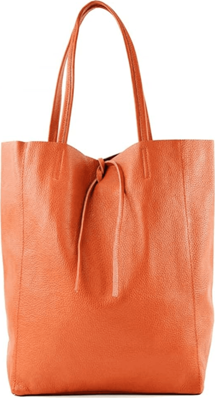 Modarno Shopper Bag a spalla in pelle con doppio manico, Shopper Large con tasca interna in pelle in Organizer borsa Modarno - Sesto Fiorentino, commercioVirtuoso.it