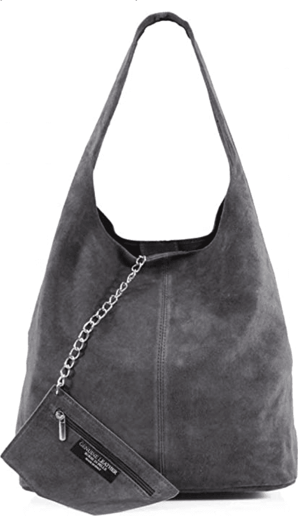 Modarno Borsa a tracolla da donna in pelle scamosciata pochette, borsa a tracolla, shopper, da donna, in vera pelle in Organizer borsa Modarno - Sesto Fiorentino, commercioVirtuoso.it