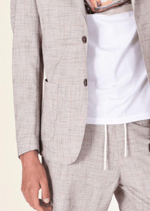 Pantalone con pince slim fit in Pantaloni Kanal 32 - Santa Maria di Licodia, commercioVirtuoso.it