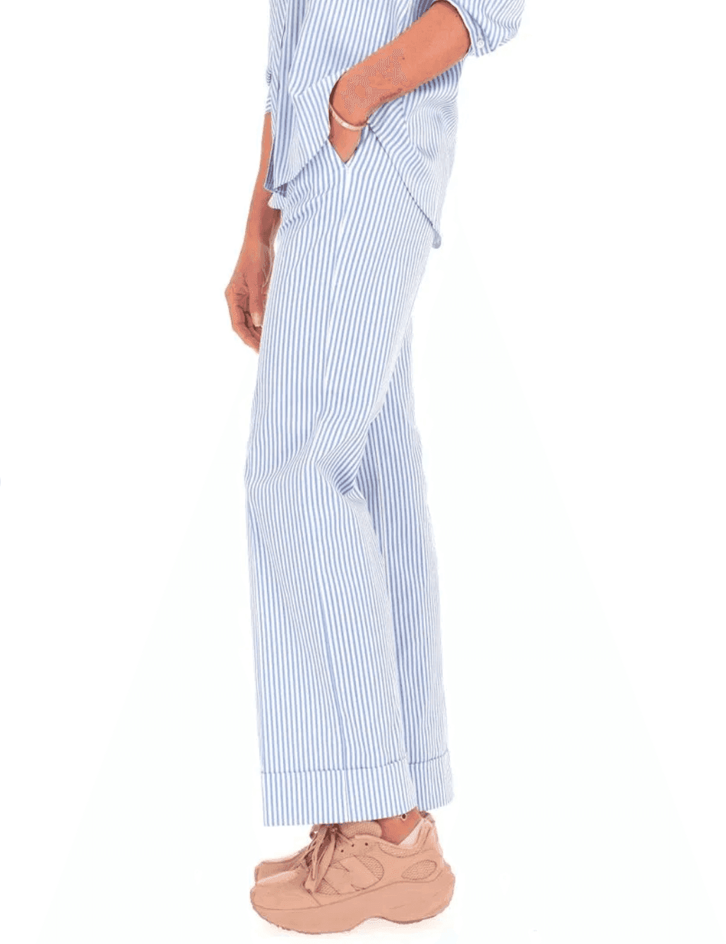 Pantalone Emme Marella mango riga in Pantaloni Kanal 32 - Santa Maria di Licodia, commercioVirtuoso.it