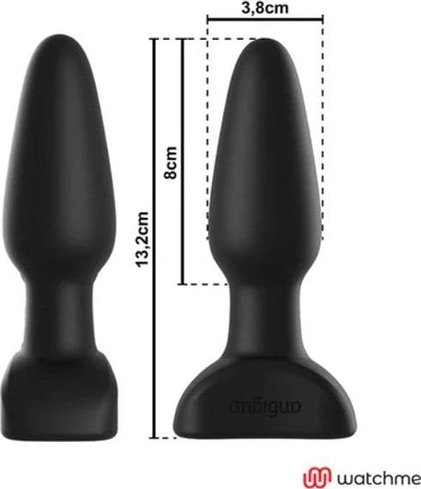 Premium Anal Plug Push Spinta Pulsante Andrè telecomando nero 13,2 cm anale in prodotto Erosdom - Palmi, commercioVirtuoso.it