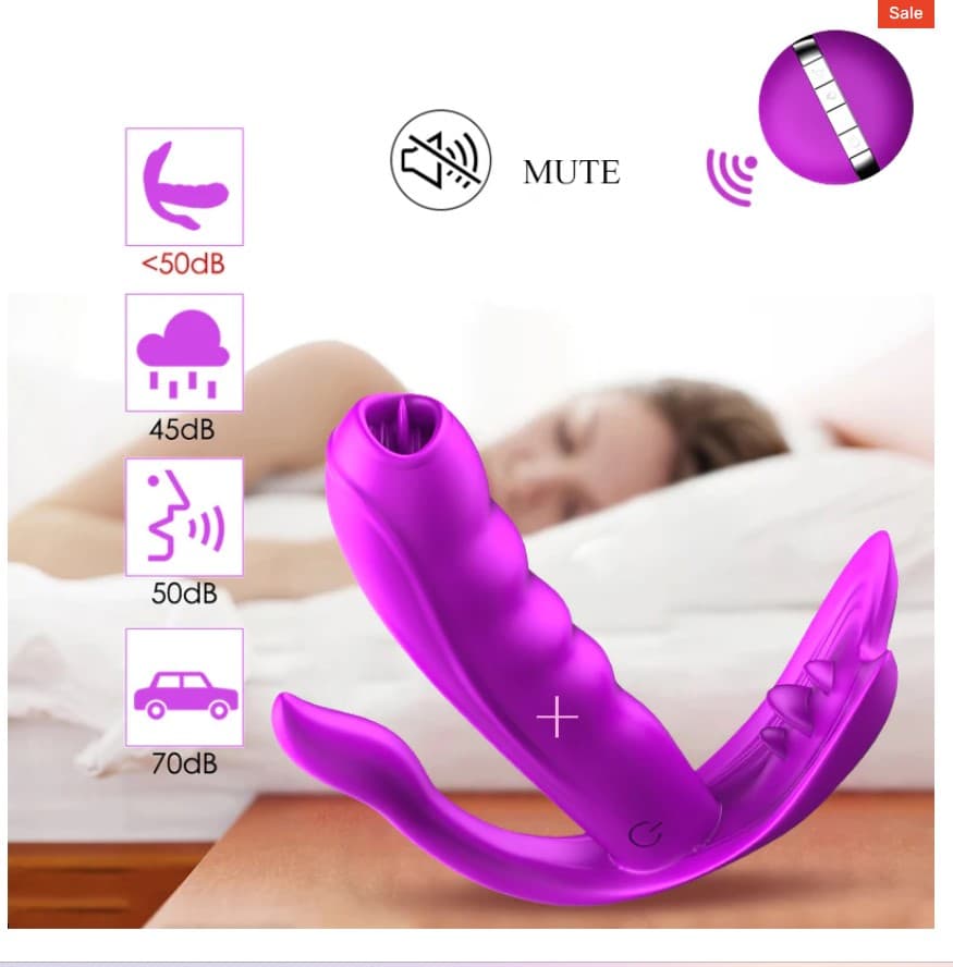 Vibratore Caldo Indossabile riscaldante viola telecomando 10 x 2, 9 cm circa in prodotto Erosdom - Palmi, commercioVirtuoso.it