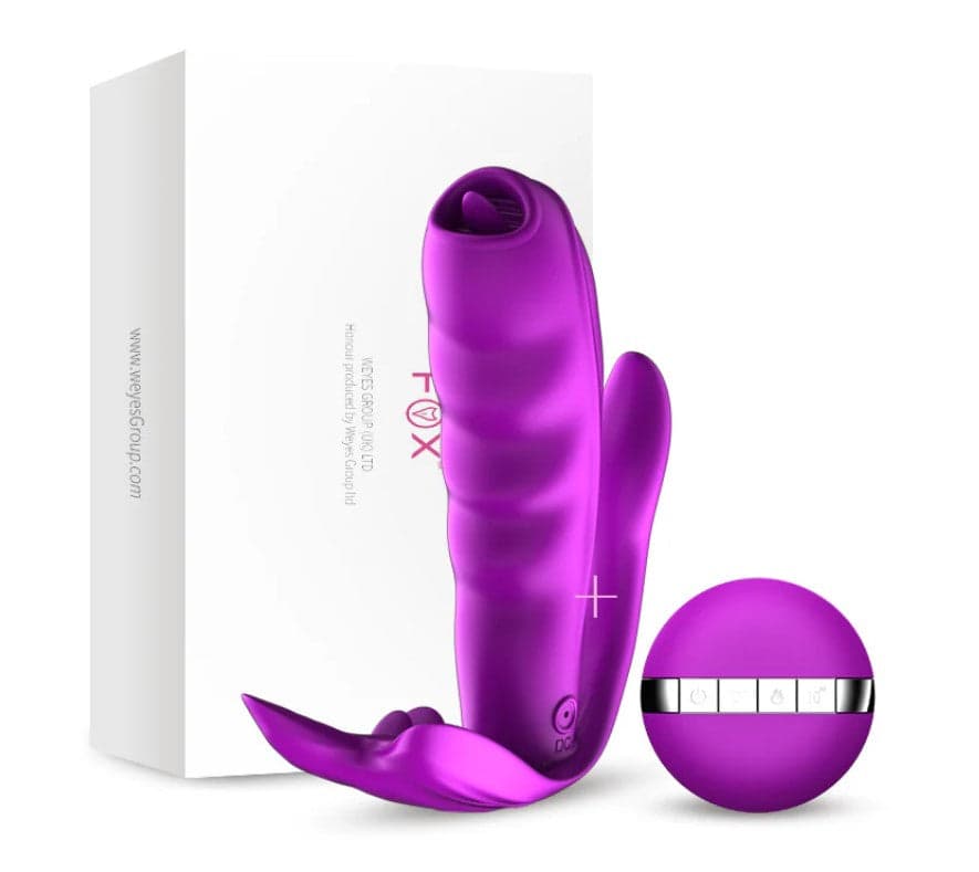 Vibratore Caldo Indossabile riscaldante viola telecomando 10 x 2, 9 cm circa in prodotto Erosdom - Palmi, commercioVirtuoso.it