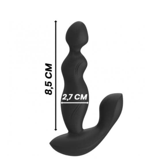 Cora remote strap on vibrazioni morbido silicone nero strapon in prodotto Erosdom - Palmi, commercioVirtuoso.it