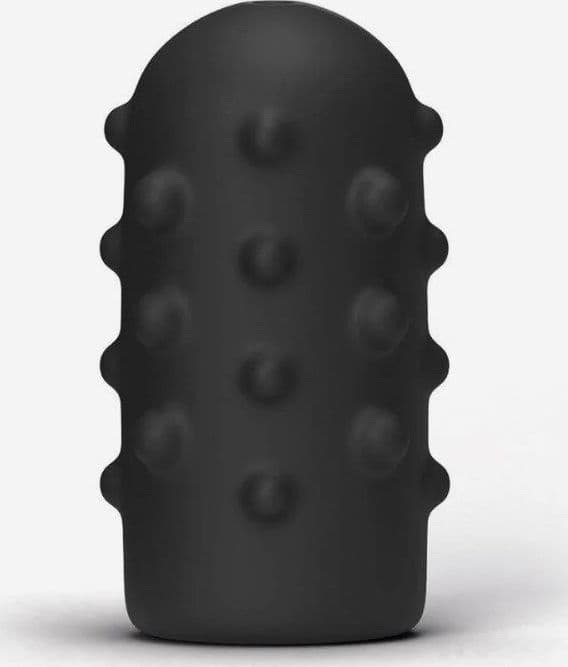 Masturbatore uomo All Black Bumpy nero pesante morbido 17 cm circa in prodotto Erosdom - Palmi, commercioVirtuoso.it