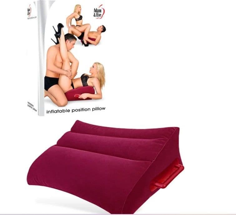 Adam & Eve Cuscino Gonfiabile per Posizioni 💜 con maniglie rosso impermeabile in prodotto Erosdom - Palmi, commercioVirtuoso.it