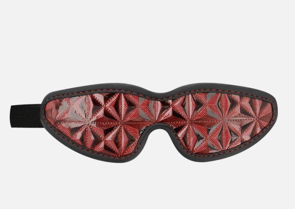 Mashera occhi Begme Fetish Games Premium Blind Mask pelle vegana PU bondage in prodotto Erosdom - Palmi, commercioVirtuoso.it