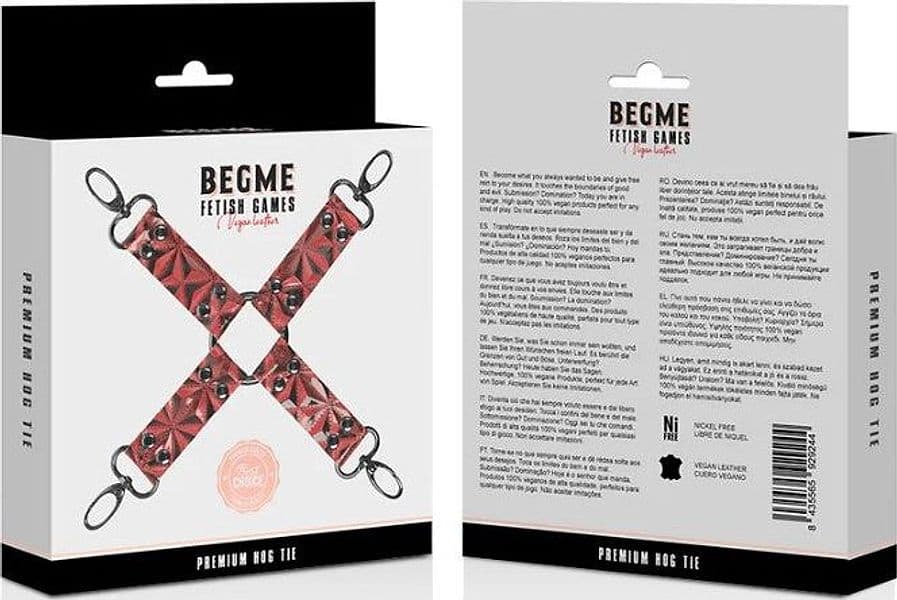Begme Fetish Games Premium Hog Tie accesorio bondage in prodotto Erosdom - Palmi, commercioVirtuoso.it
