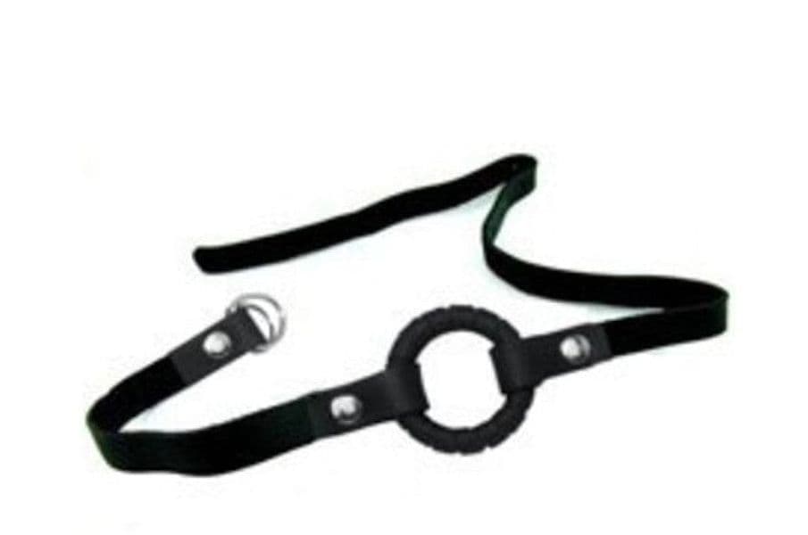 Mokko ring gag premium design regolabile morso bondage fetish BDSM nero in prodotto Erosdom - Palmi, commercioVirtuoso.it