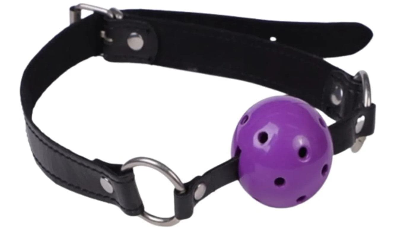 Mokko gag viola classica regolabile morso bondage fetish BDSM nero in prodotto Erosdom - Palmi, commercioVirtuoso.it