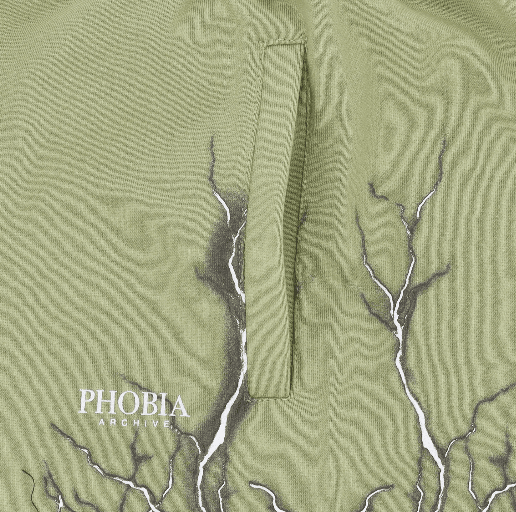 PHOBIA Pantalone Corto Tuta Uomo Lightning Shorts Green/grey da uomo in Pantaloncini sportivi Drestige - Casamassima, commercioVirtuoso.it