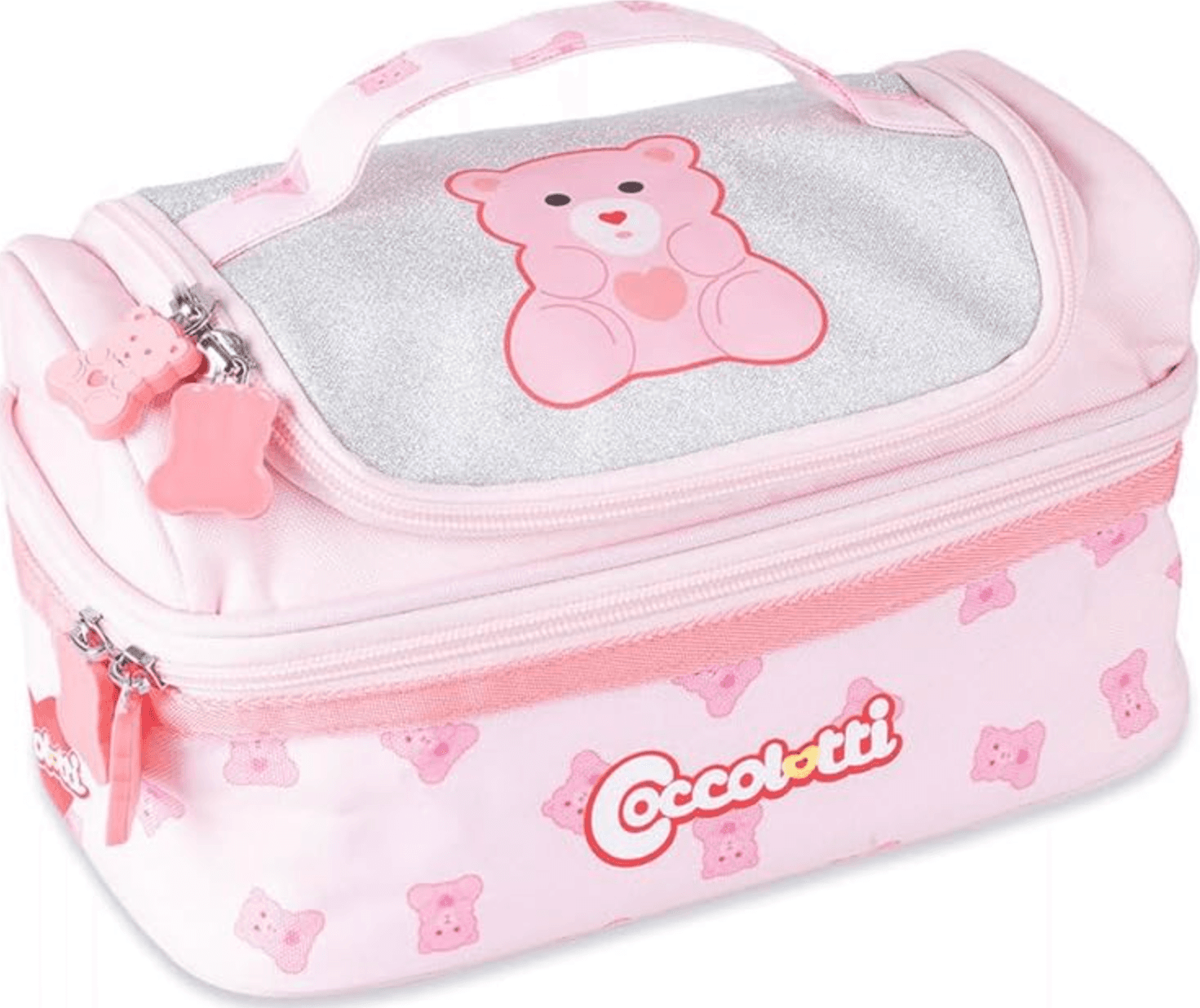Colourbook - Lunch Bag Coccolotti, Borsa Portapranzo, Doppio Scomparto, 5 L, Dimensioni 25x13x15 Cm (classic Rosa) Lunch Bag Coccolotti Classic Rosa in Cartelle Cartoleria Deja Vu - Crotone, commercioVirtuoso.it