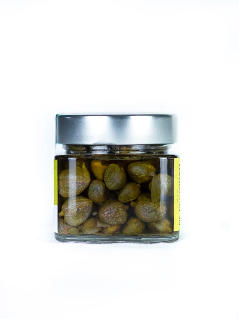 Sapori Eoliani - Capperi in agrodolce “Gli Sfiziosi“ 200 gr in Capperi Sicilya - Messina, commercioVirtuoso.it