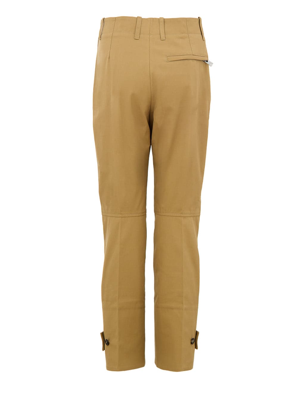Bottega Veneta Pantalone in Twill Beige da donna in Pantaloni Drestige - Casamassima, commercioVirtuoso.it