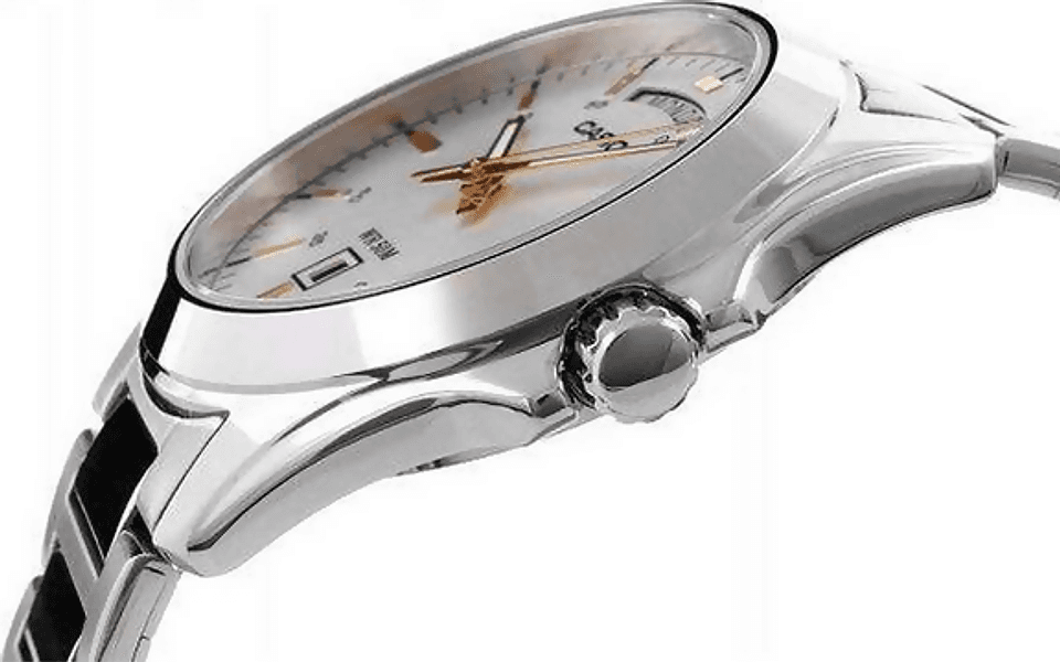 Orologio Casio per uomo, MTP-1370D-7A2, quadrnate bianco-d'orato con datario e giorno della settimana, movimento al quarzo in Orologi da polso Loweconomy - Marineo, commercioVirtuoso.it