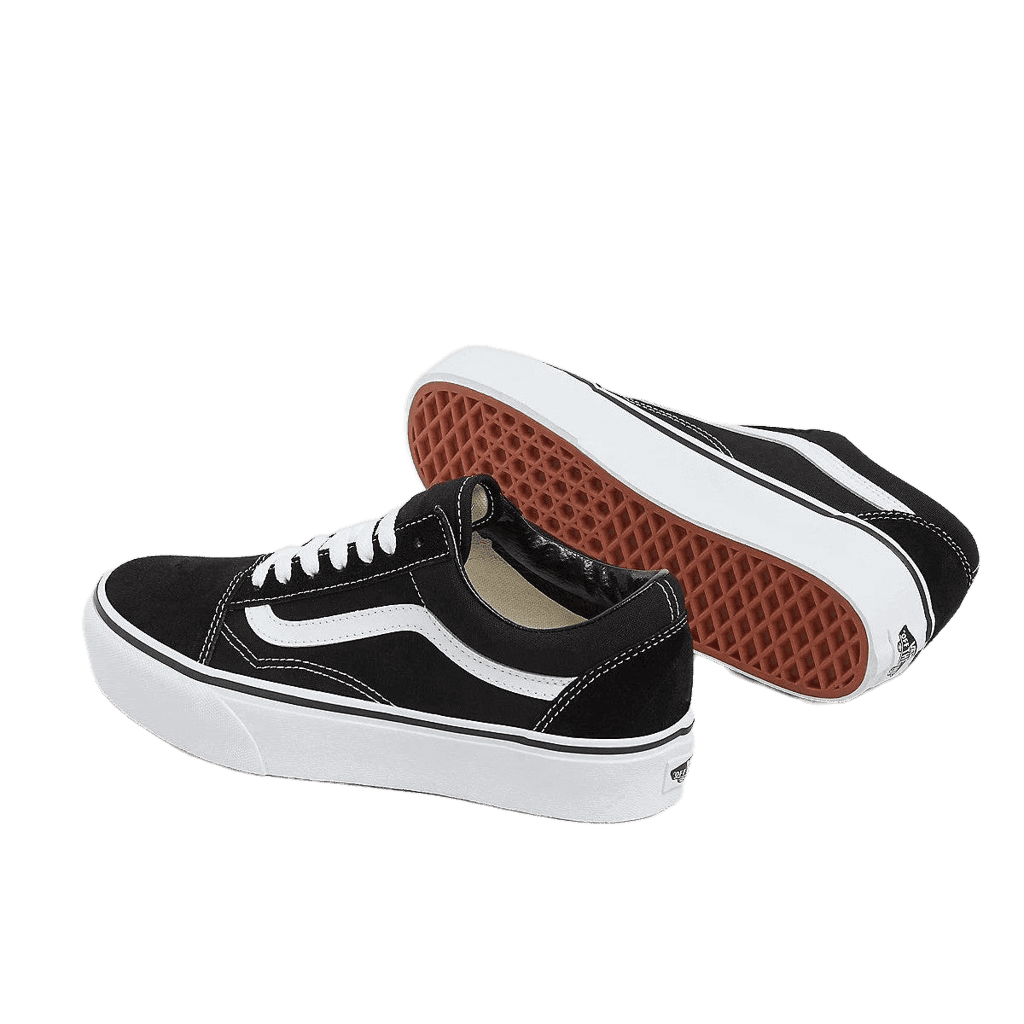 Sneakers Vans Old Skool Platform black white
