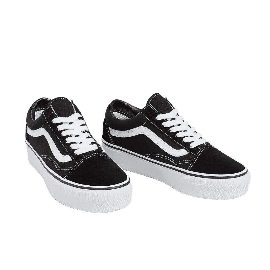 Sneakers Vans Old Skool Platform black white