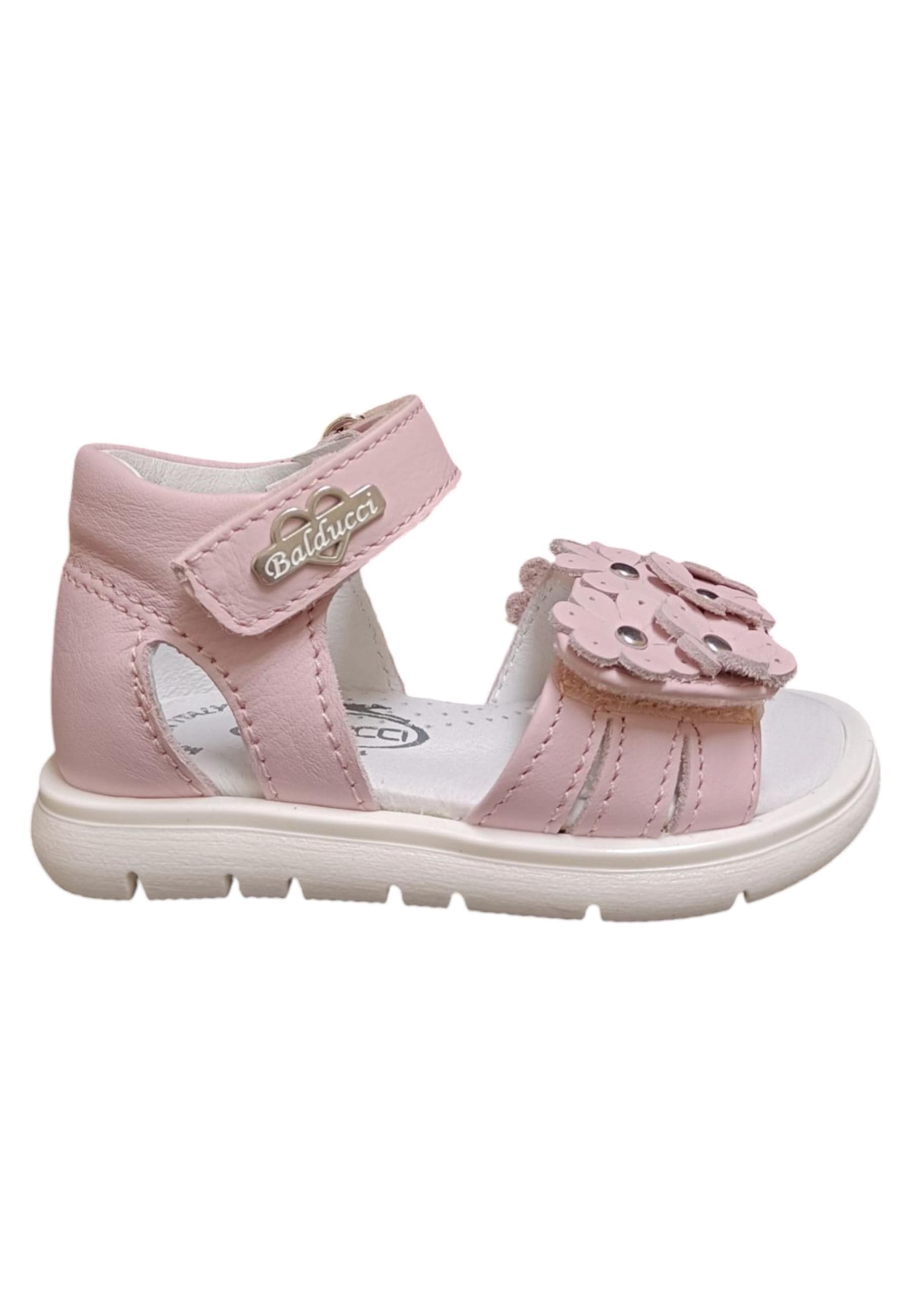 Scarpe sandalo tallonato Bambine balducci CITA  rosa velcro - 6