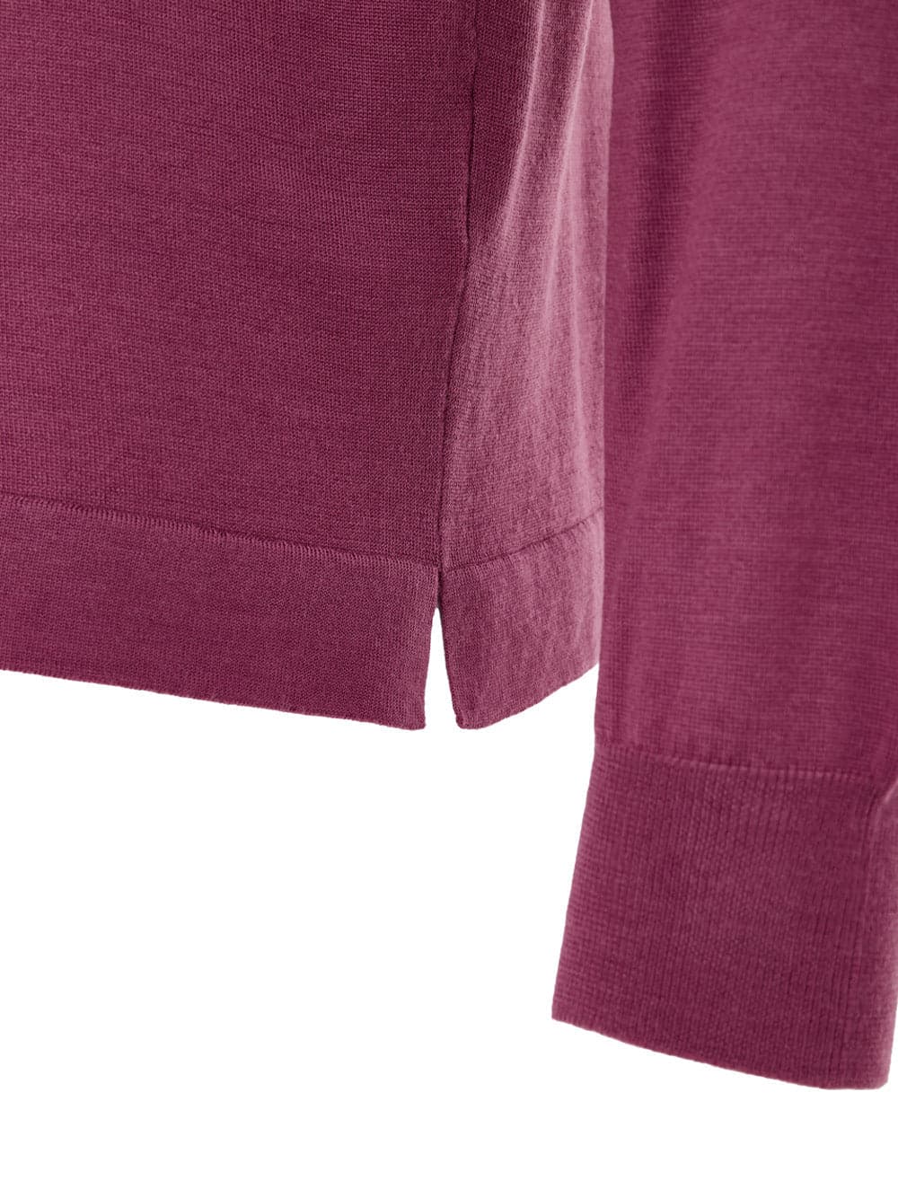 Gran Sasso Maglia Girocollo in Lana Viola da uomo in Maglioni Drestige - Casamassima, commercioVirtuoso.it