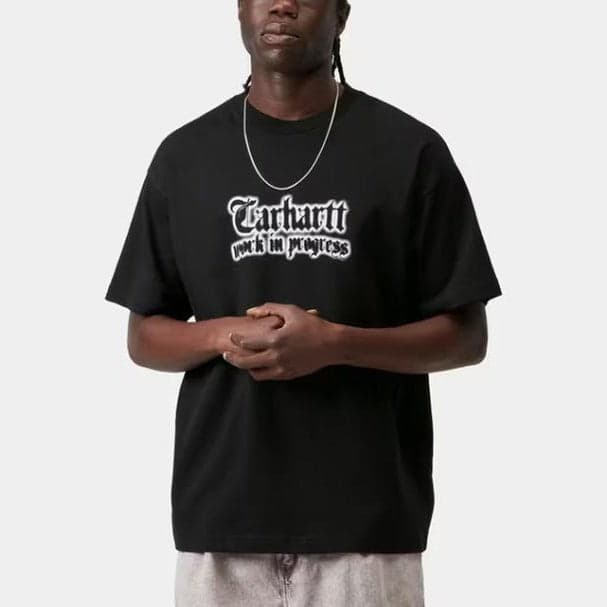 T Shirt Carhartt World TouRr Black in Ginevra Glad Store - Genova, commercioVirtuoso.it