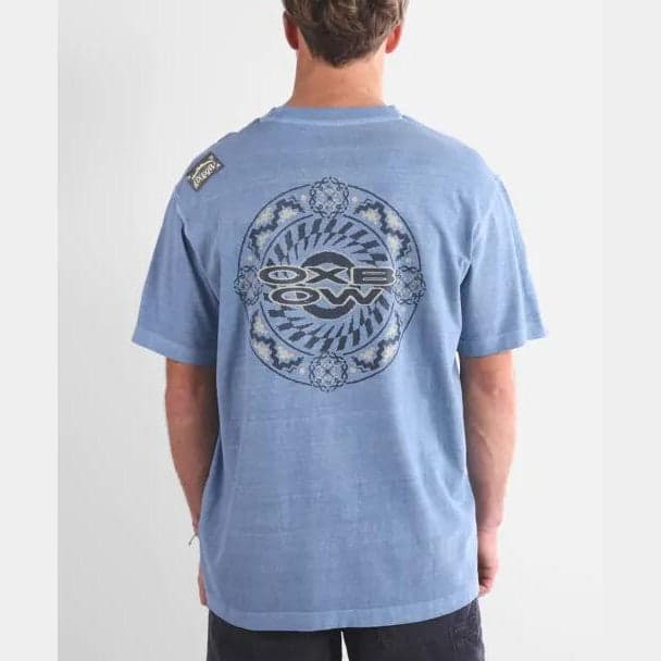 T Shirt Oxbow Symbol Faded Blue in T-Shirt Glad Store - Genova, commercioVirtuoso.it