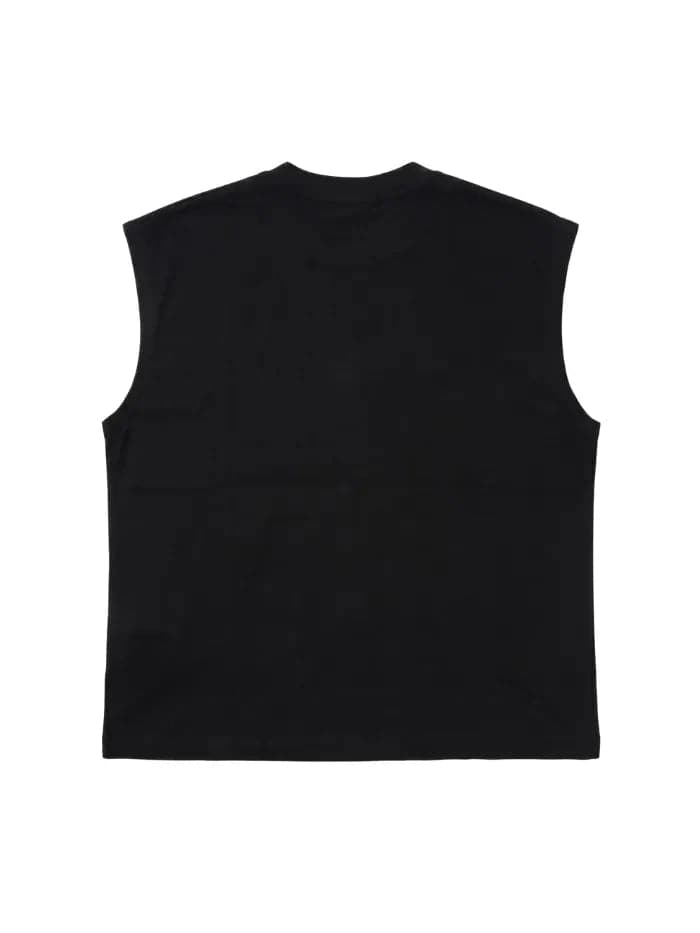T-Shirt Nera 220gr Oversize Cotone Made in Italy No Rules Horda Brand