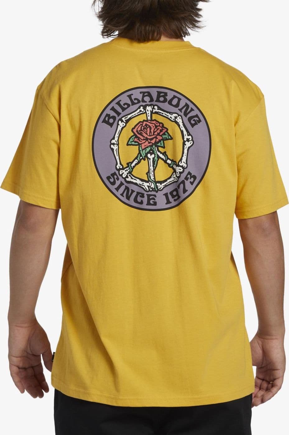 T-shirt Billabong Bonez yellow