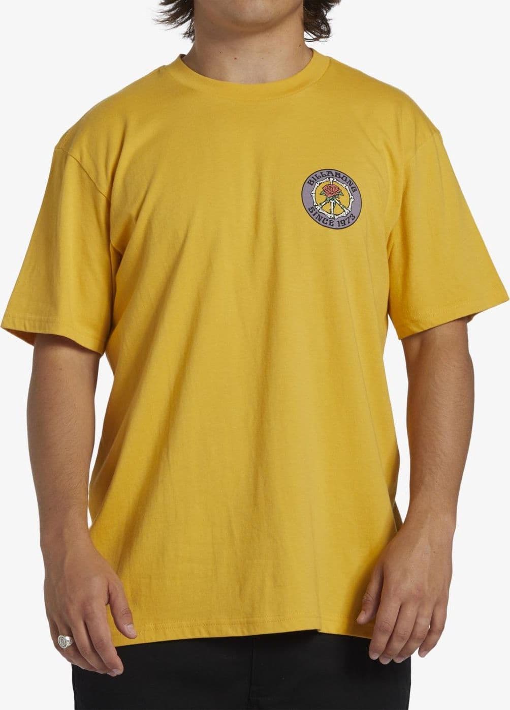 T-shirt Billabong Bonez yellow