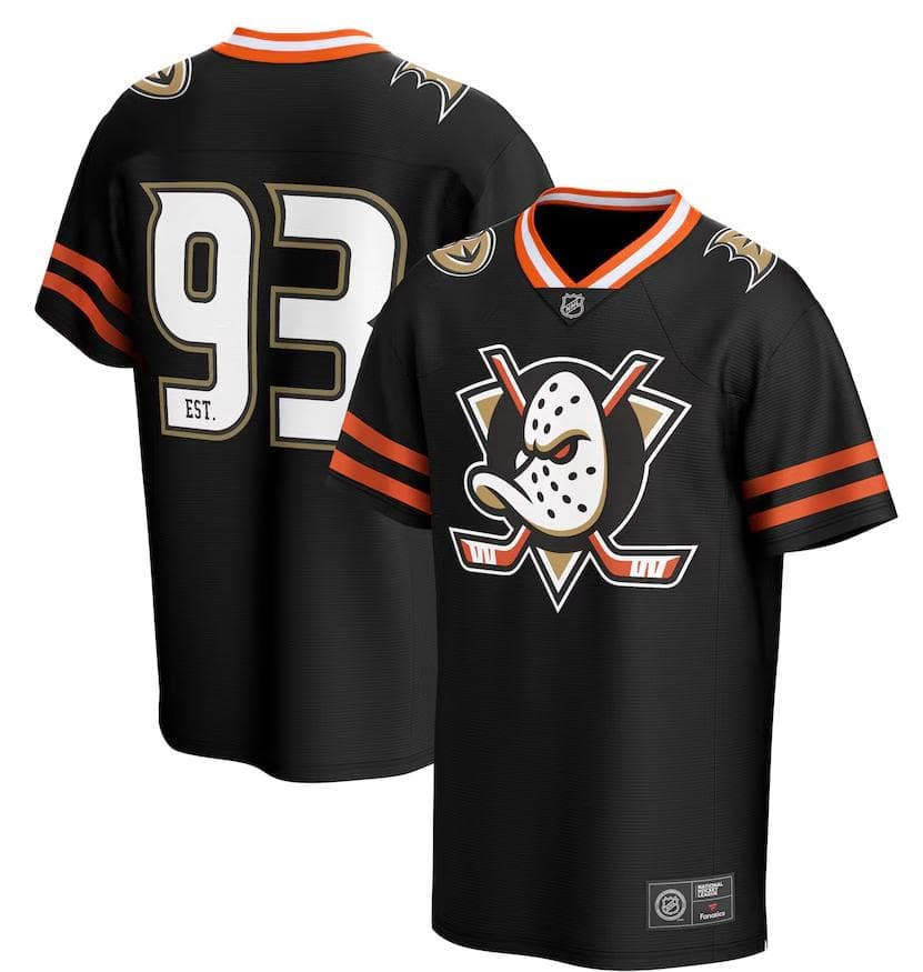 T-shirt  Fanatics NHL Anaheim Ducks in T-Shirt Glad Store - Genova, commercioVirtuoso.it