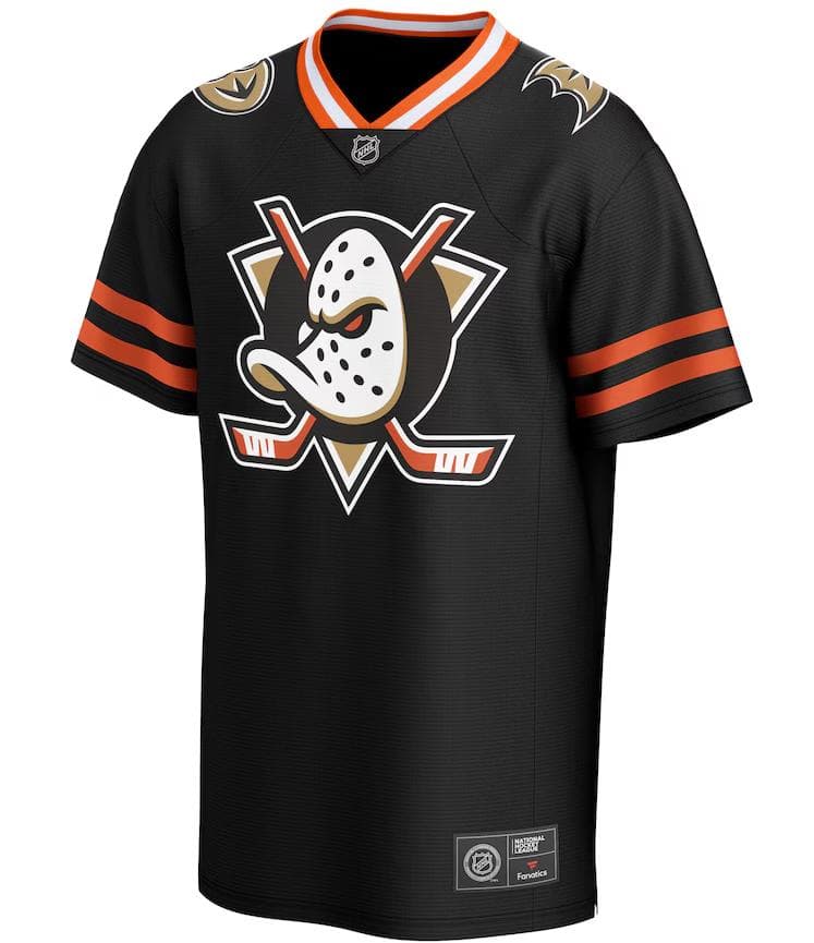T-shirt  Fanatics NHL Anaheim Ducks in T-Shirt Glad Store - Genova, commercioVirtuoso.it