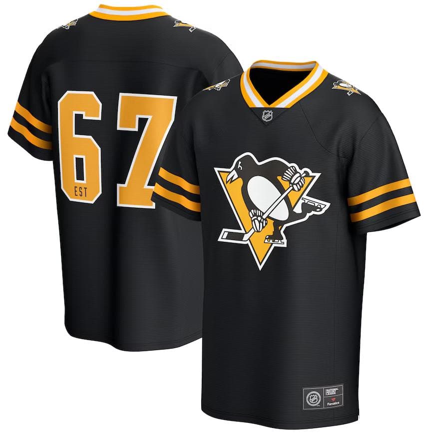 T-shirt Fanatics NHL Pittsburgh Penguins in T-Shirt Glad Store - Genova, commercioVirtuoso.it